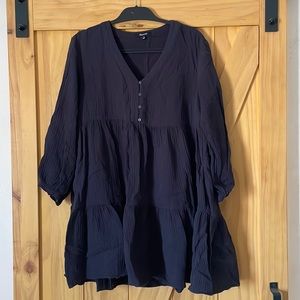 Madewell cotton gauze dress